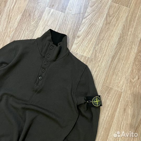 Stone Island 1/4 zip легкий свитер