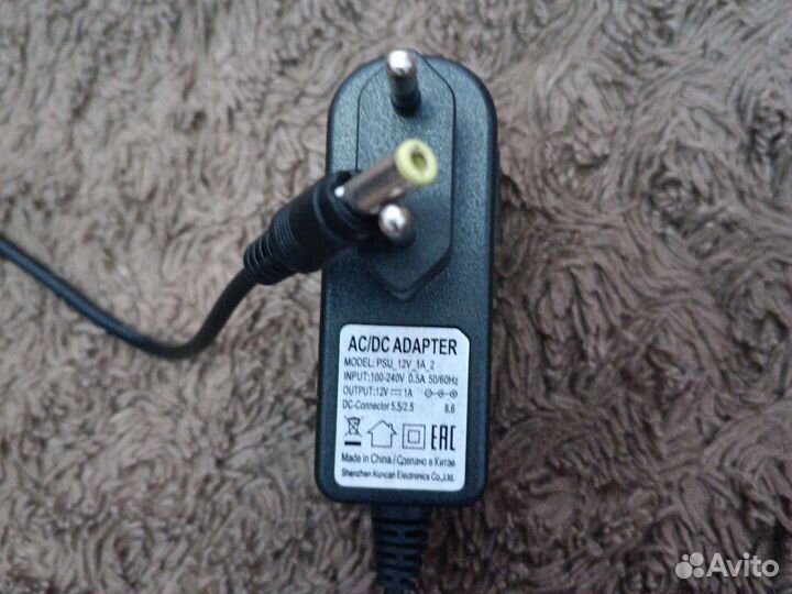 Адаптер блок питания 12v