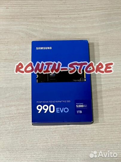 Samsung SSD 1Tb 990 EVO NVMe M.2 MZ-V9E1T0BW