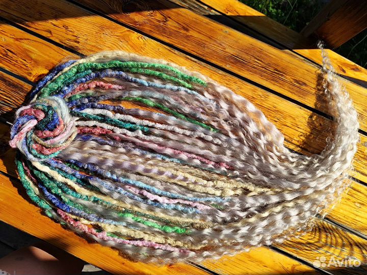 Де дреды комплект новый кончик из козы