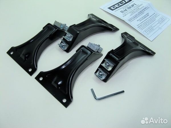 Багажник в штатные места Renault Logan Stepway, 2018+ Delta D-016-113+D-030-002