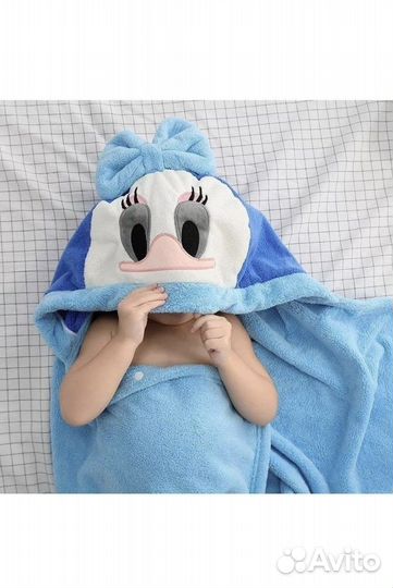 Детское полотенце уголок/ пончо новое