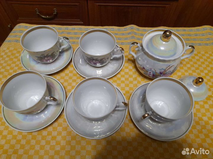 Сервиз чайный времён СССР