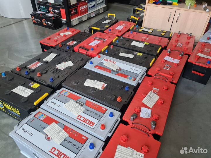 Аккумуляторы грузовые 190Аh 1250А нов. с гарантией