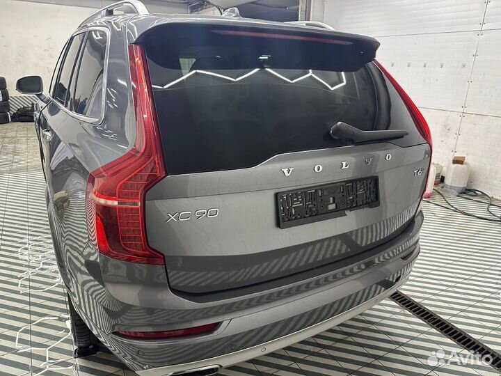 Volvo XC90 2.0 AT, 2019, битый, 84 000 км