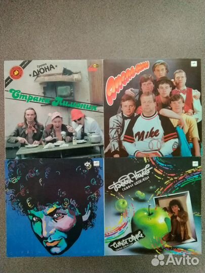 Виниловые пластинки №1 Кино, Дюна, Тальков, Smokie