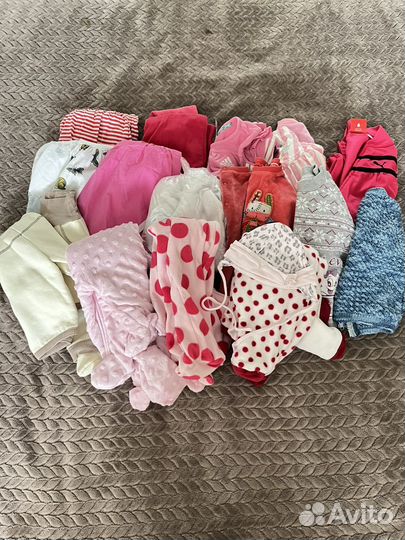 Вещи пакетом на девочку 56 62 68