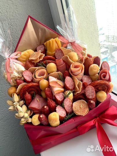 Мужские букеты съедобные