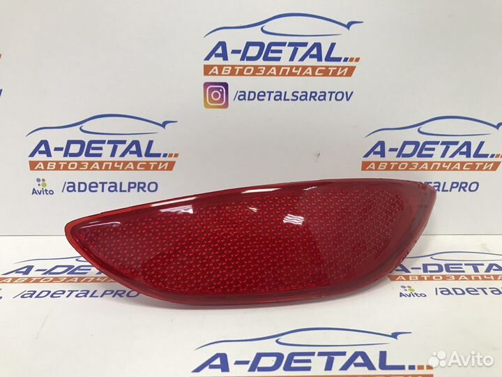 Катафоты заднего бампера Hyundai Solaris (2011-14)