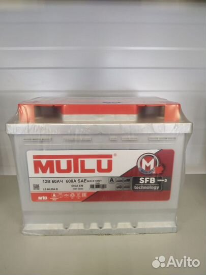 Аккумулятор Mutlu 60 Ah