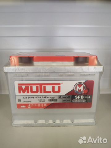 Аккумулятор Mutlu 60 Ah