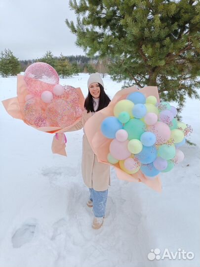 Букет из воздушных шаров