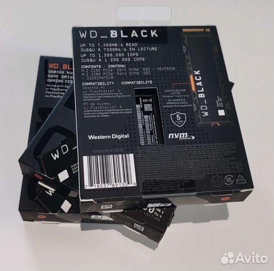 Western Digital WD SN850x SSD NMVe 2 TB