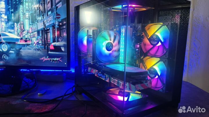 Игровой пк Rtx3070+Ryzen 5 5600, монитор 165гц