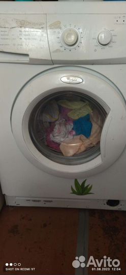 Стиральная машина бу whirlpool на 5кг