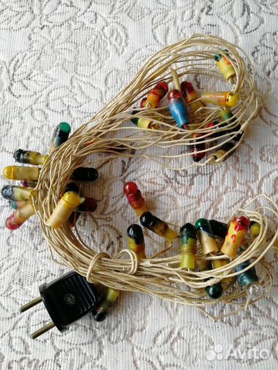 Гирлянда елочная СССР