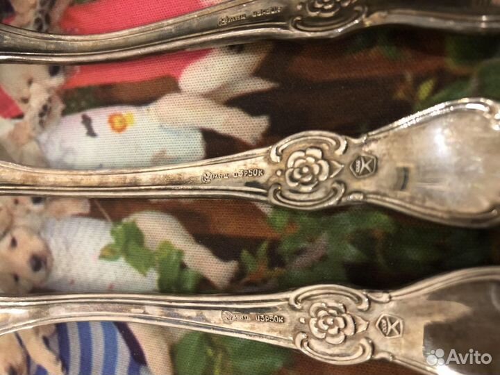 Мельхиоровые вилки