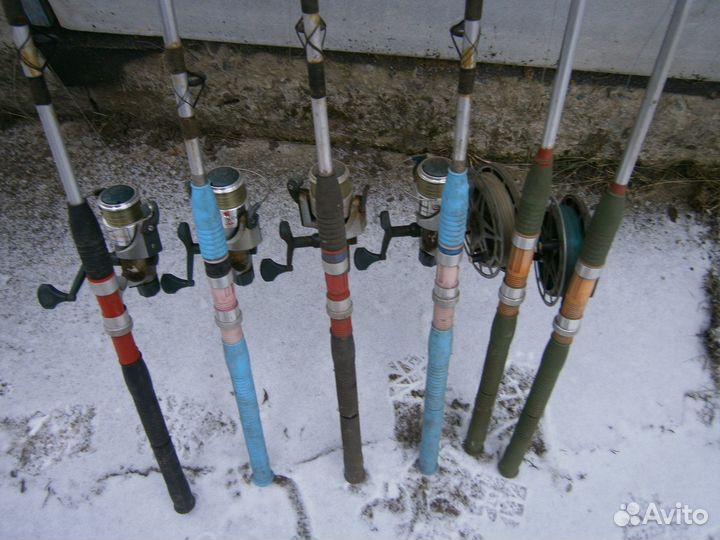 Спининги с катушками