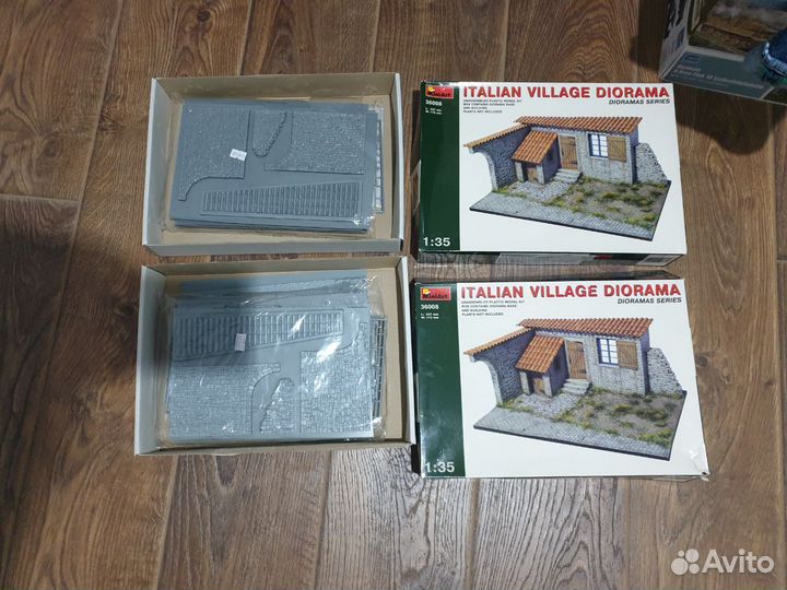 Сборная модель диорамы в масштабе 1/35