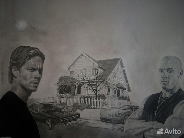 Портрет по фото, любой рисунок на заказ