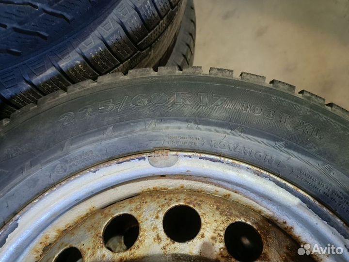 Колеса в сборе зимние 225/60R17 Hyundai ix35 2012