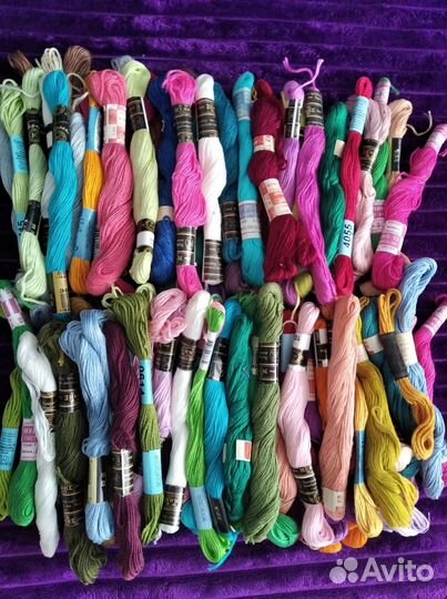 Нитки мулине для вышивки