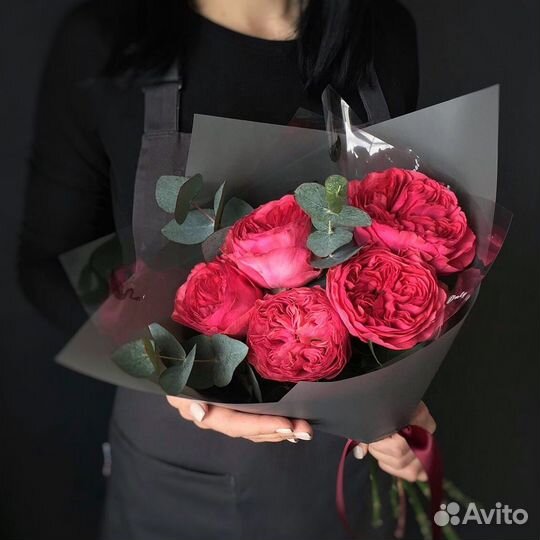 Пионовидные английские розы David Austin Эксклюзив