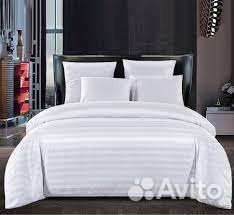 Постельное страйп сатин хлопок 100 как в отеле