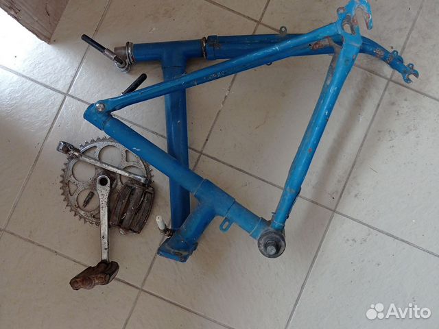 Продам запчасти на складной велосипед "Кама", Б/у купить в Евпатории ...