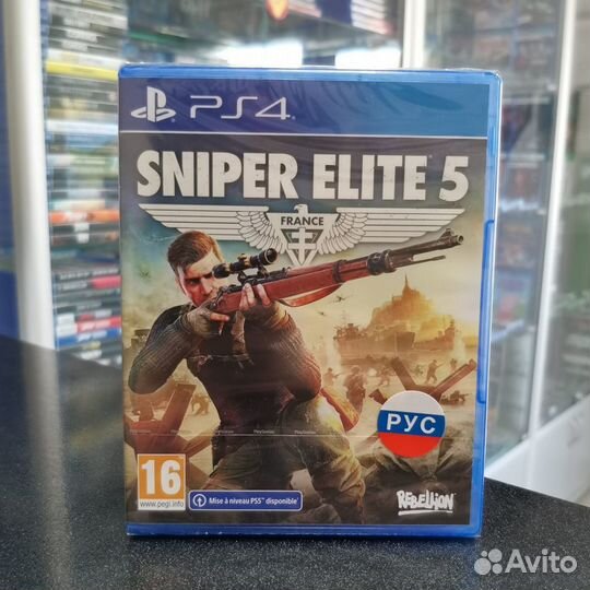 Sniper Elite 5 PS4 (новый)