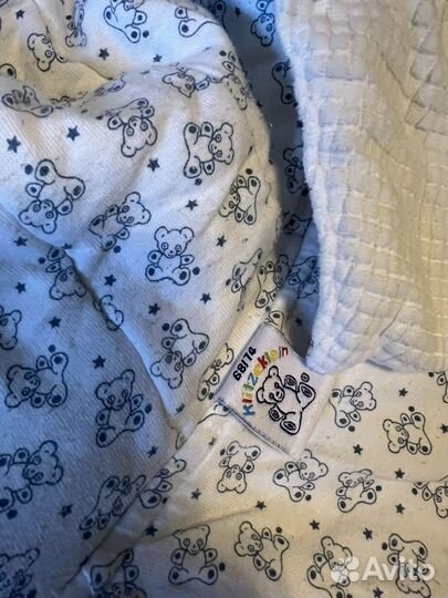 Хлопковый лёгкий конверт в коляску или автокресло