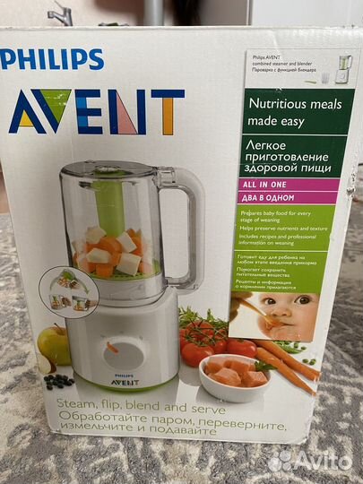 Пароварка-блендер philips avent