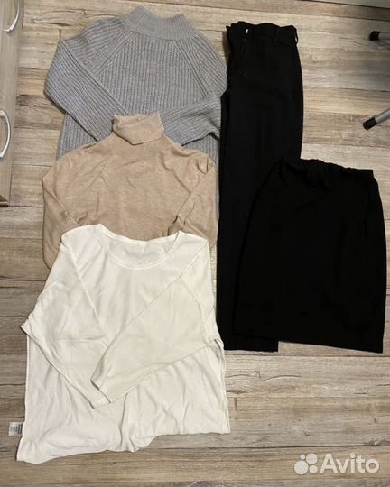 Вещи пакетом на девочку размер S вещи в школу