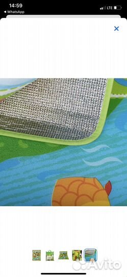 Развивающий коврик для ползания