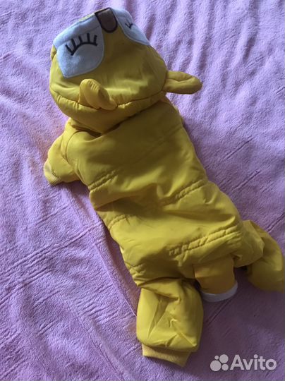 Зимний комбинезон для собак мелких пород