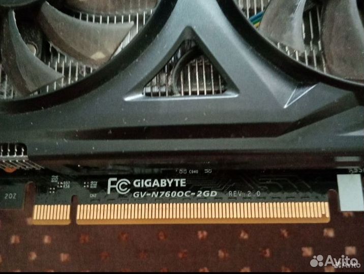 Видеокарта nvidia GeForce GTX 760 2gb windforce