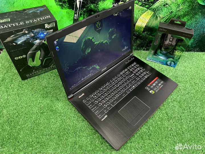 Ноутбук для игр MSI на GTX / SSD / Upgrade