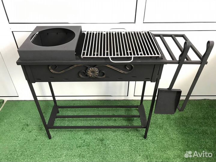 Мангал с подказанником