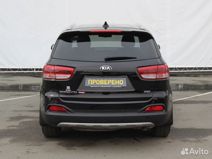 Kia Sorento Prime 2.2 AT, 2017, 153 706 км