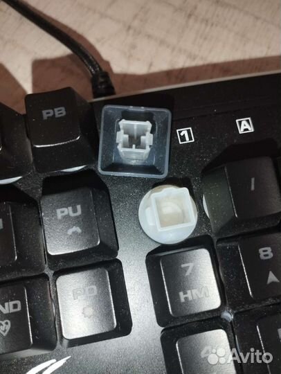 Игровая Клавиатура Dexp не работает