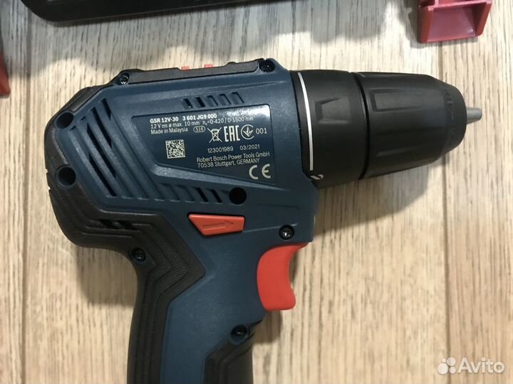 Шуруповерт bosch gsr 12v 30