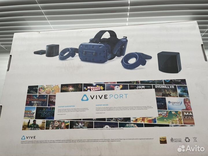 Система виртуальной реальности htc vive pro