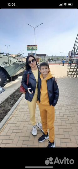 Костюм из футера