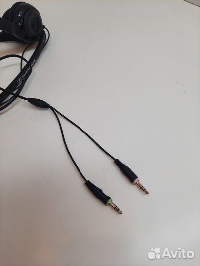 Компьютерная гарнитура наушники Sennheiser с микро