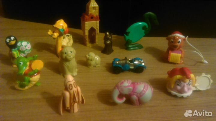 Киндер макси, киндеры 1990 годов и др