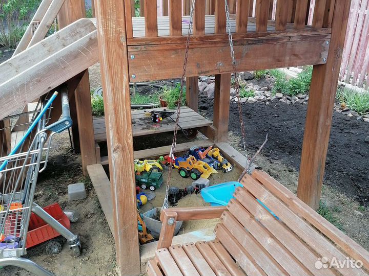 Комплекс деревянный для загородного дома