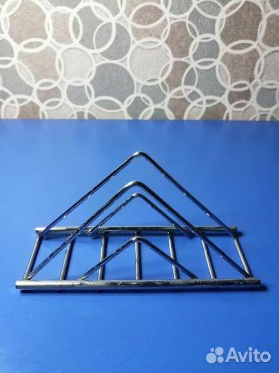 Салфетница металлическая