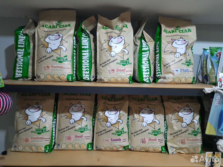 Сухой корм для кошек и собак Acari Ciar