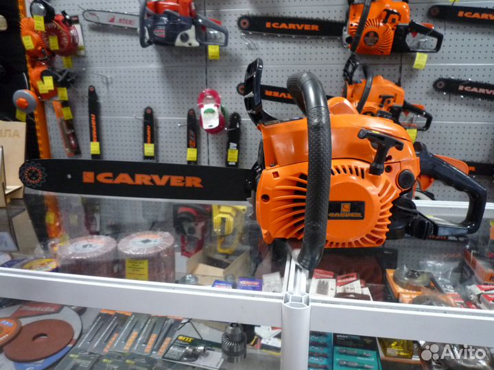 Бензопила Carver RSG-38-16K - 2л.с