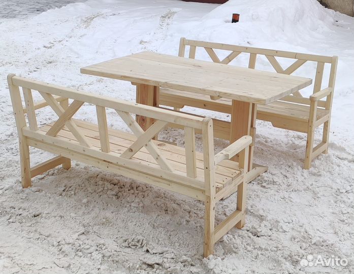 Комплект уютной мебели на террасу